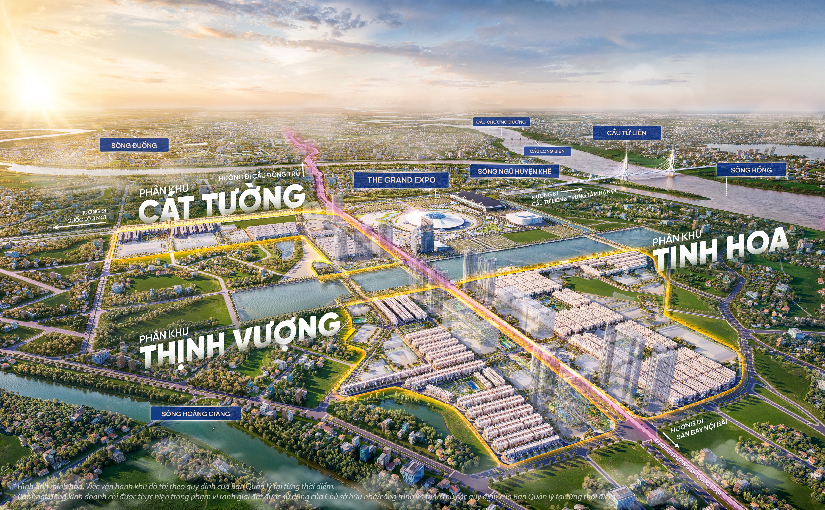 Dự án tọa lạc tại trung tâm Đông Anh, gần với Khu di tích Thành Cổ Loa, chỉ mất khoảng 15 – 20 phút di chuyển tới trung tâm Hà Nội 