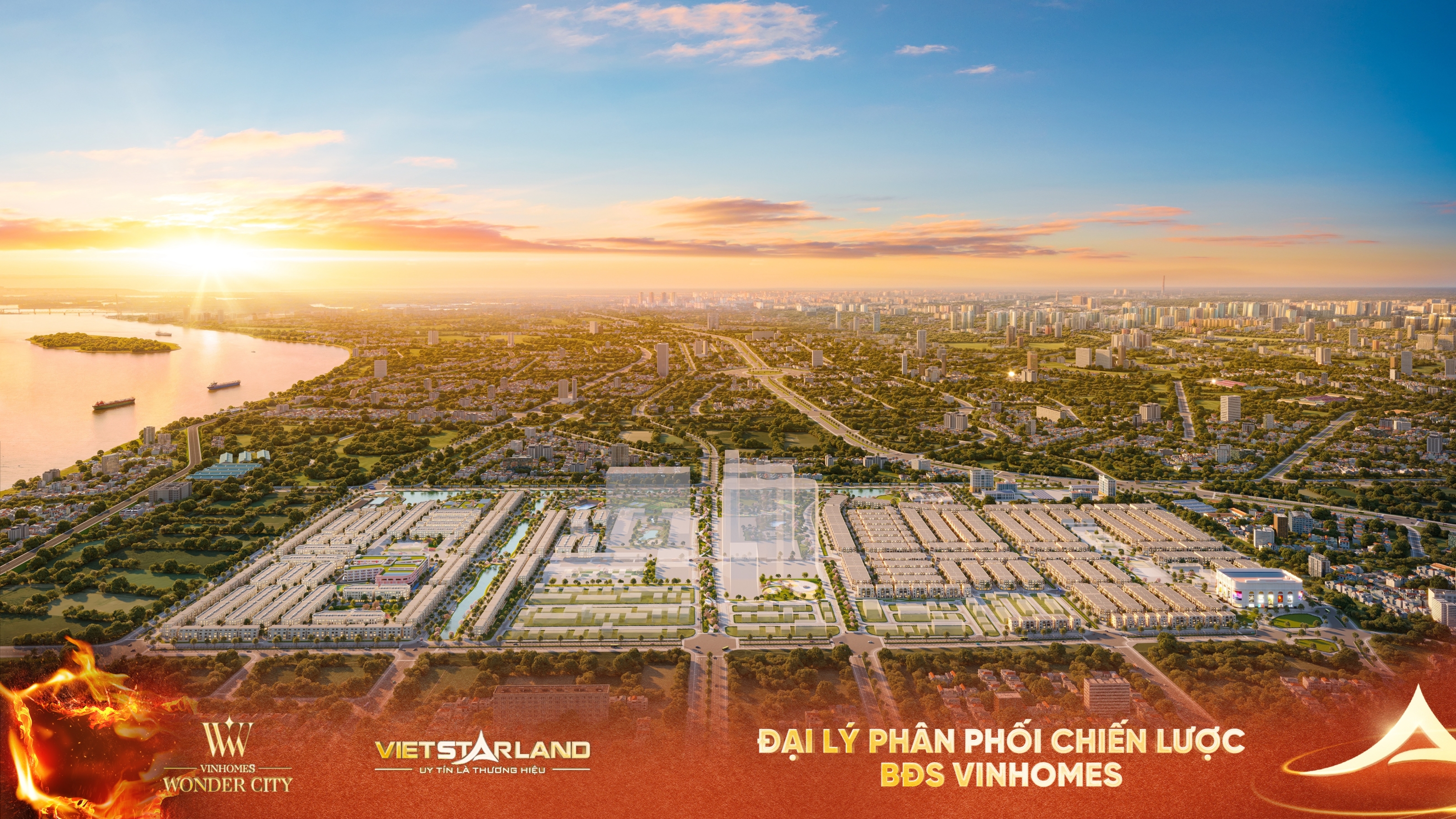 Vinhomes Đan Phượng tọa lạc tại vị trí chiến lược ngay cửa ngõ phía Tây Hà Nội, tiếp giáp trực tiếp trục quốc lộ 32 và đường vành đai 3.5